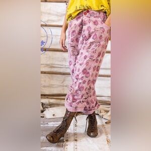 Magnolia Pearl Pink Strawberry Print Jeans